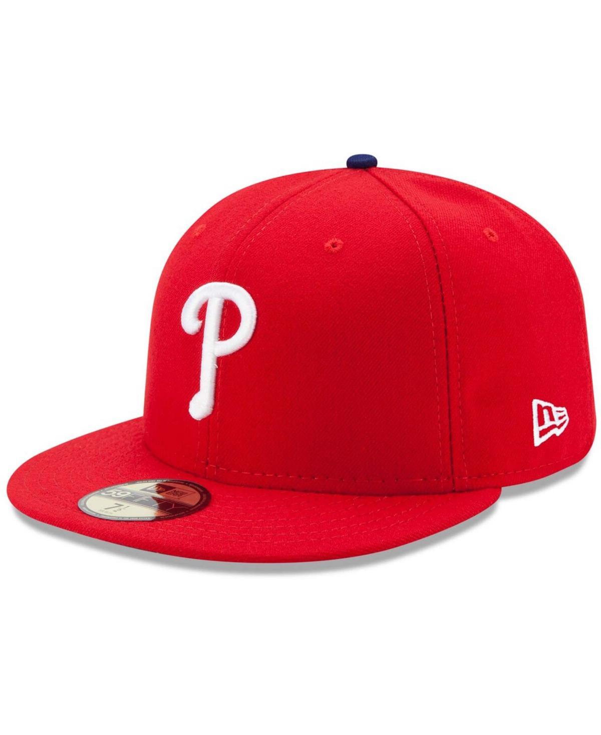 Mens New Era Philadelphia Phillies Game Authentic Collection On-Field 59FIFTY Fitted Hat Product Image