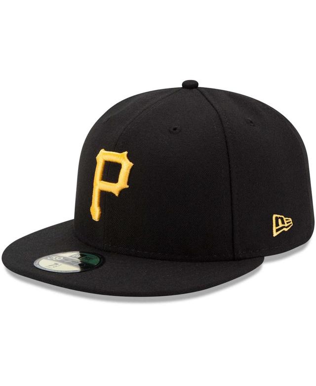 Mens New Era Pittsburgh Pirates Game Authentic Collection On-Field 59FIFTY Fitted Hat Product Image