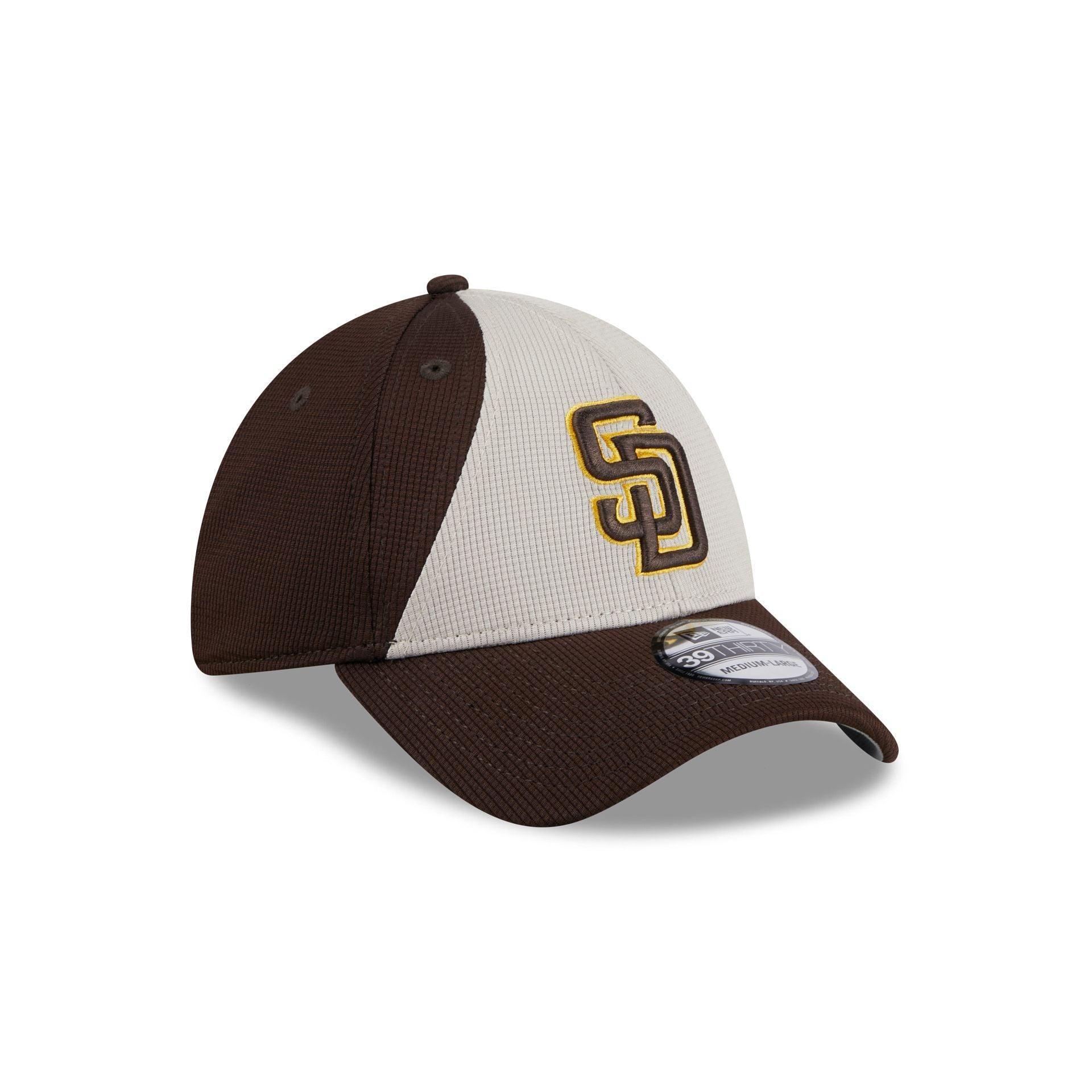 San Diego Padres 2024 Batting Practice 39THIRTY Stretch Fit Hat Male Product Image