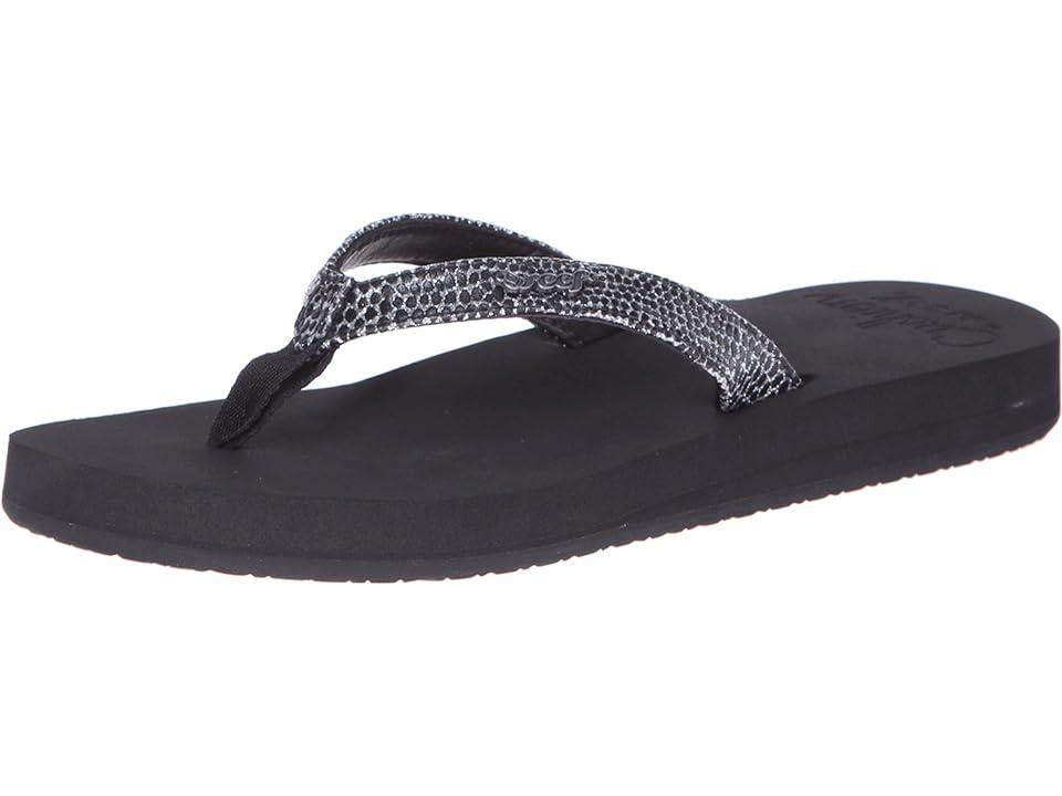 REEF Star Cushion Sassy Womens Flip Flop Sandals Grey Product Image