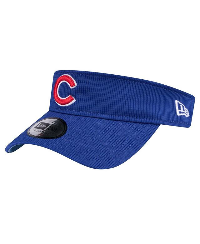 Mens New Era Royal Chicago Cubs Gameday Team Adjustable Visor Product Image