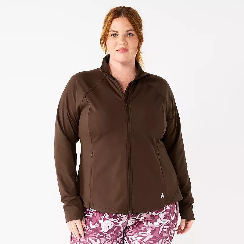 Plus Size Tek Gear Ultrastretch Performance Jacket, Womens Product Image