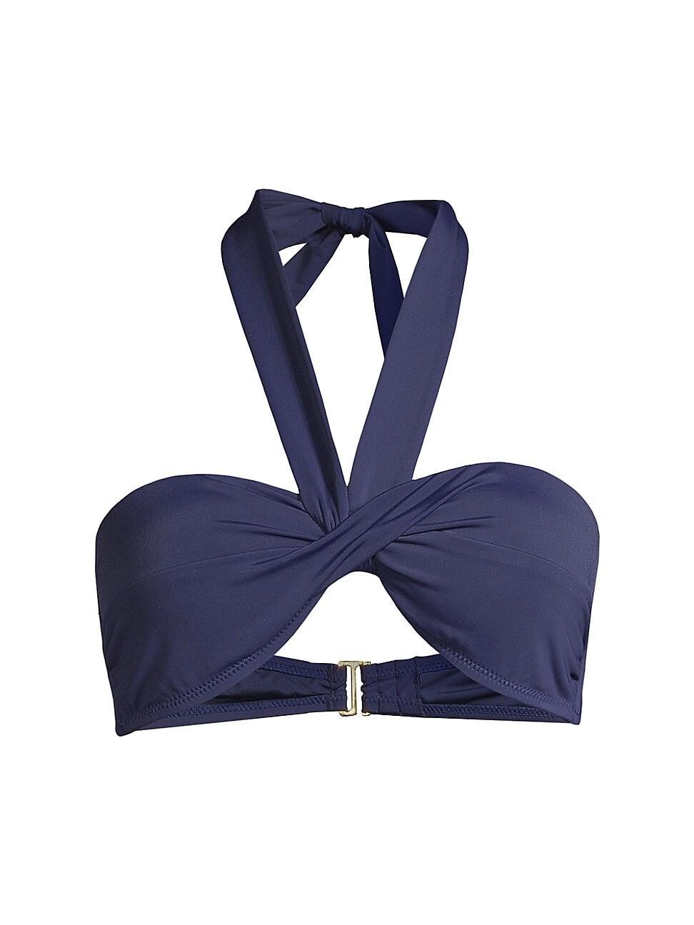 Womens Loryn Twist-Front Bikini Top Product Image