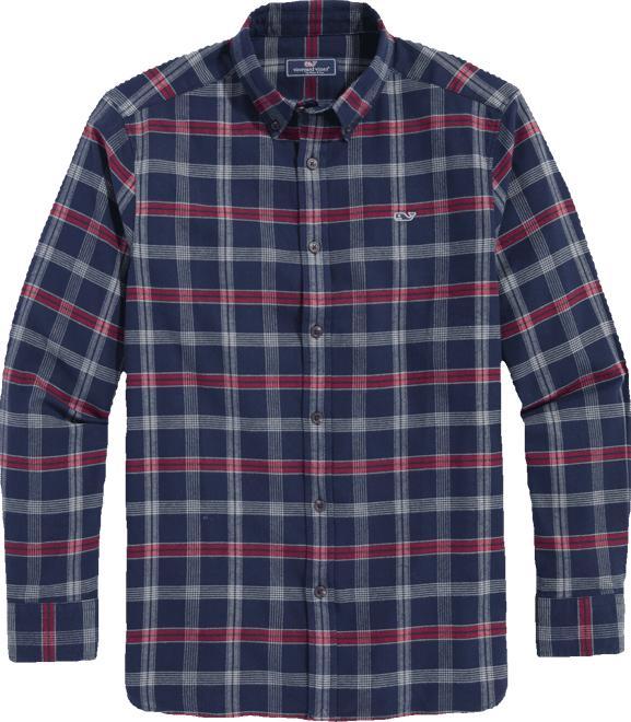 Vineyard Flannel Plaid Shirt Product Image