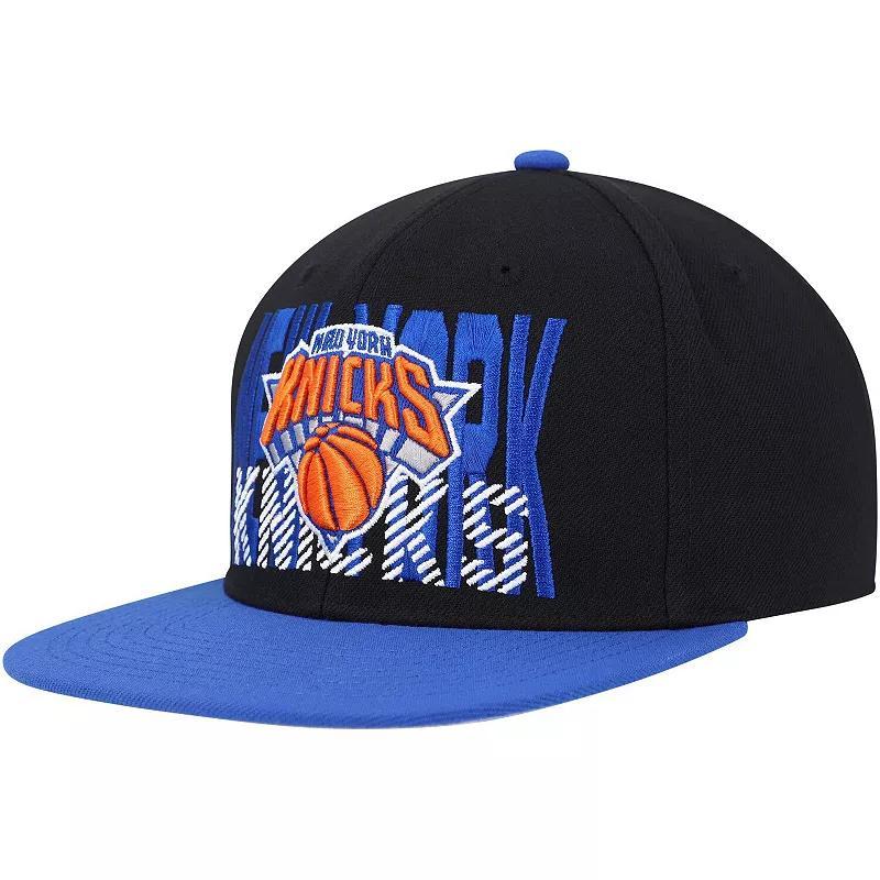 Mens Mitchell & Ness New York Knicks SOUL Cross Check Snapback Product Image