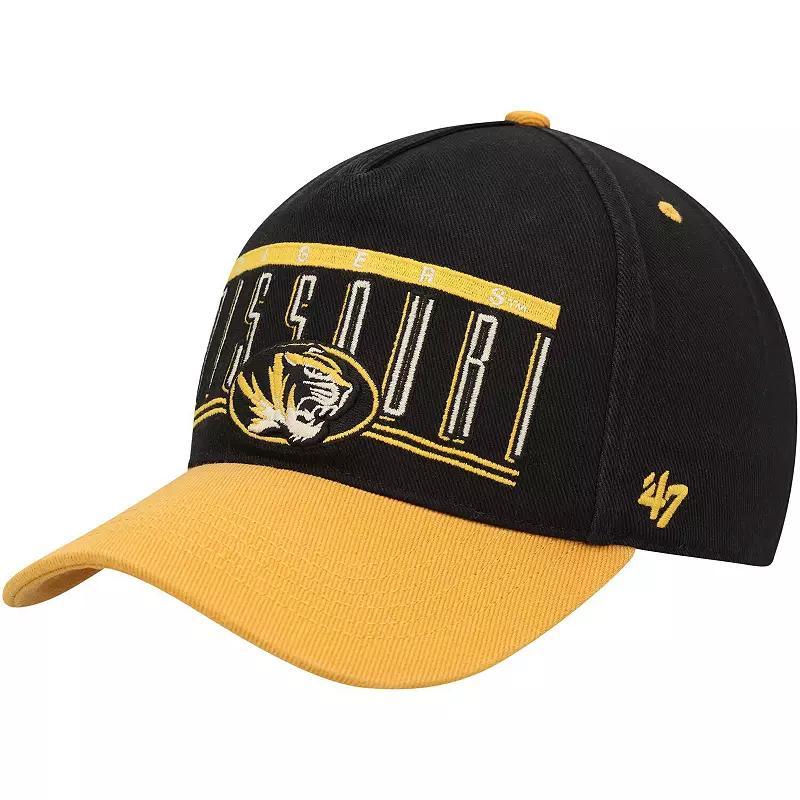 Mens 47 Missouri Tigers Double Header Hitch Adjustable Hat Product Image