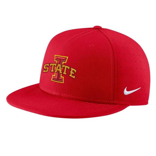 Cardinal Iowa State Cyclones Aero True Baseball Performance Fitted Hat Product Image