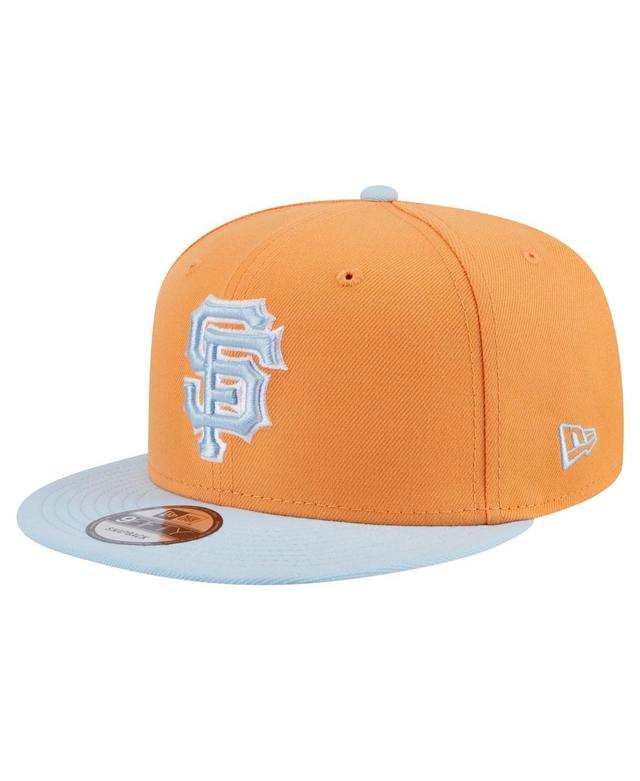 Mens New Era San Francisco Giants Spring Color Two-Tone 9FIFTY Snapback Hat Product Image