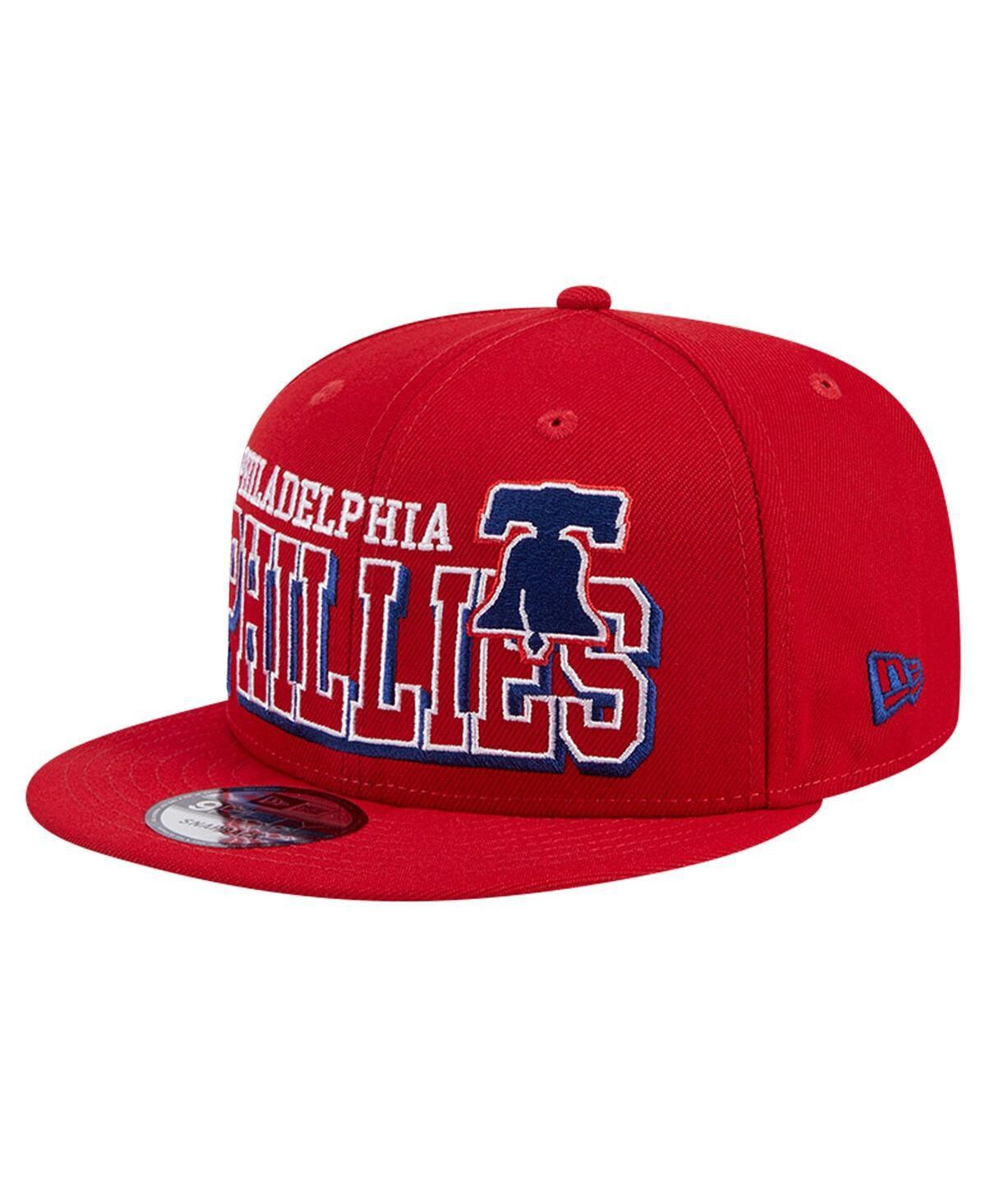 Mens New Era Philadelphia Phillies Game Day Bold 9FIFTY Snapback Hat Product Image