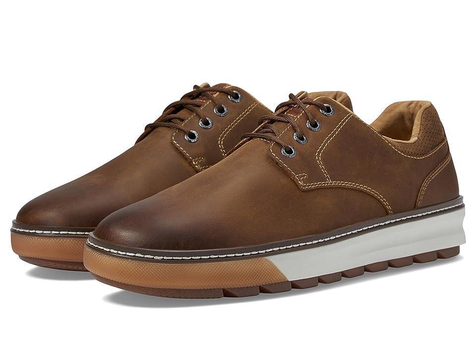 Johnston & Murphy Mens McGuffey Water Resistant Leather Lug Plain Toe Shoes Product Image