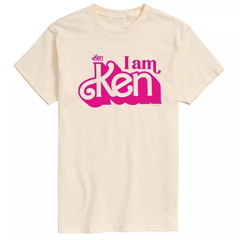 Big & Tall Barbie The Movie I Am Ken Graphic Tee, Mens Product Image