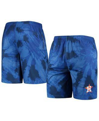 Mens Foco Navy Houston Astros Tie-Dye Training Shorts Product Image