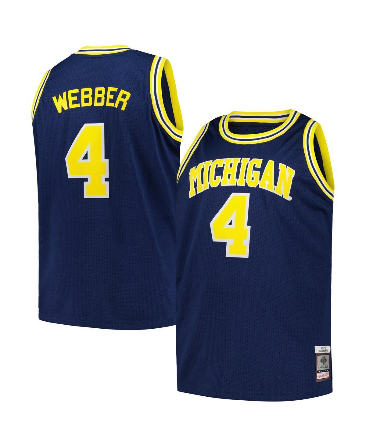 Big & Tall Mitchell & Ness Collegiate Player Jersey Product Image