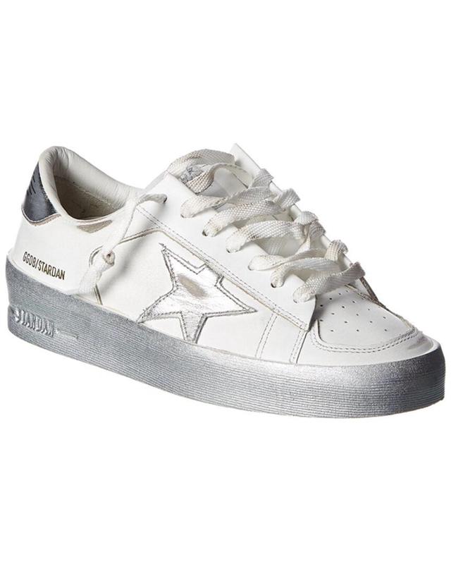 Stardan Sneakers In White Leather Product Image