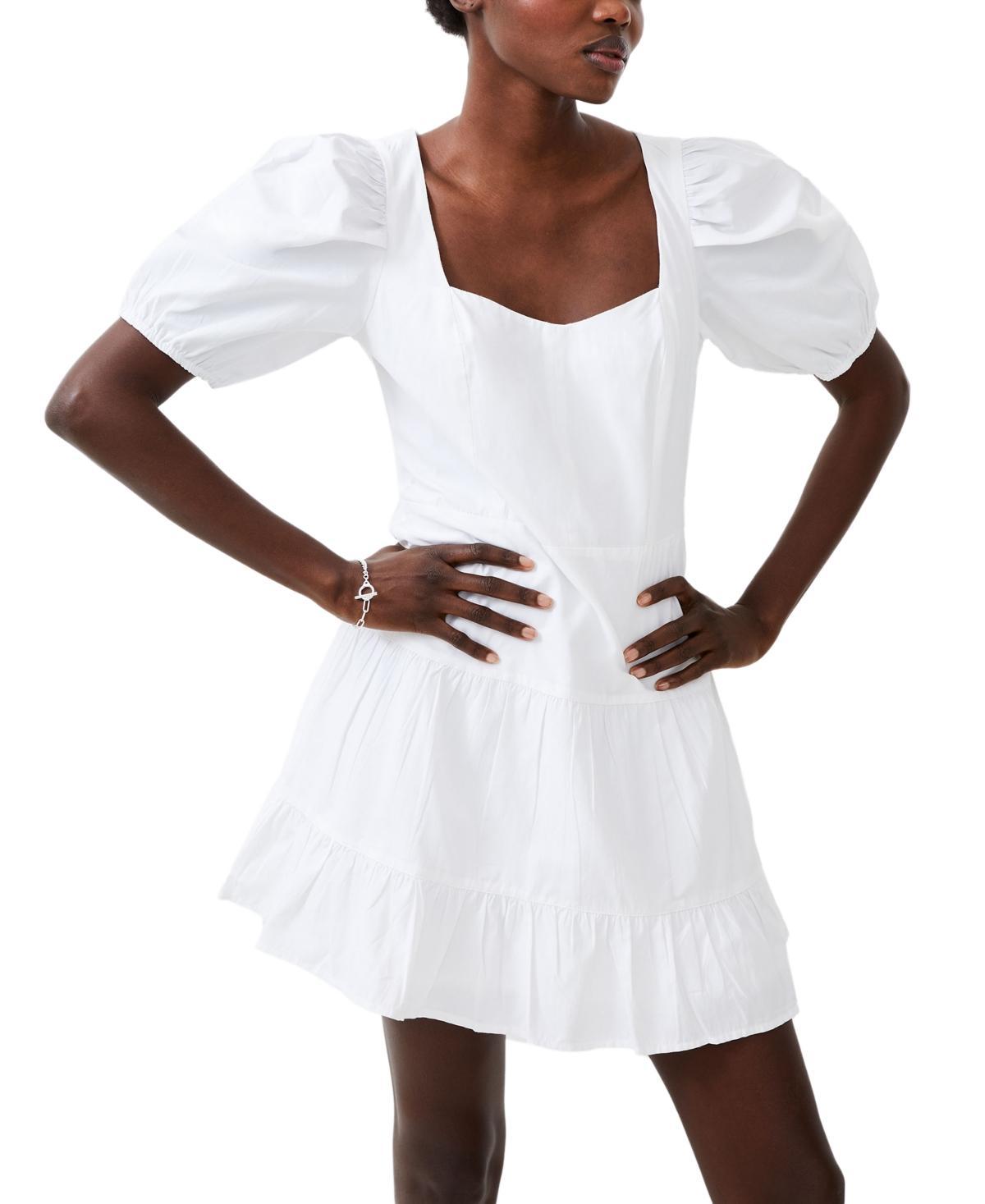 French Connection Womens Tiered Fit & Flare Dress Product Image