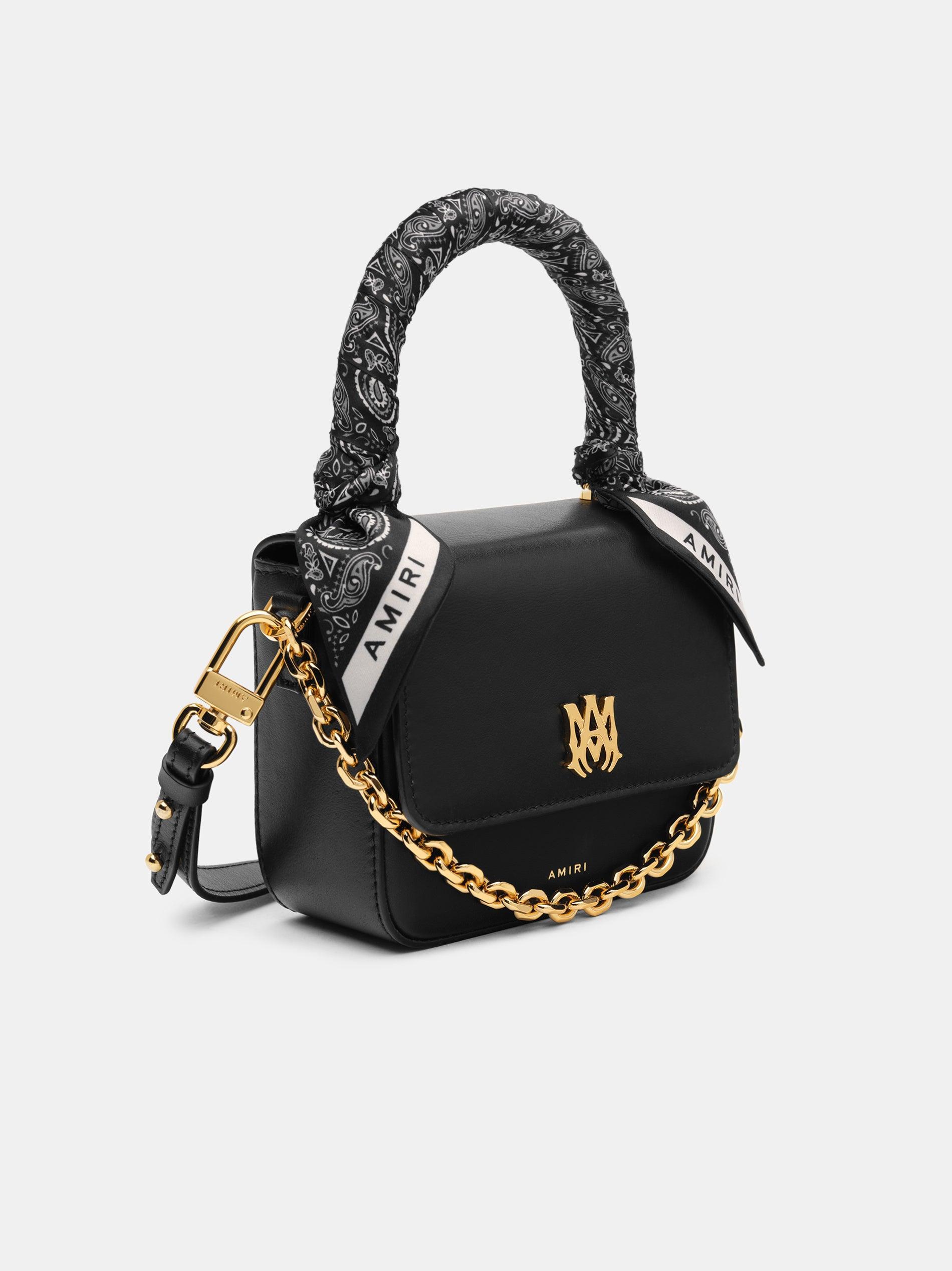 WOMEN - WOMEN'S MICRO MA BAG WITH CHAIN HANDLE - Black Female Product Image