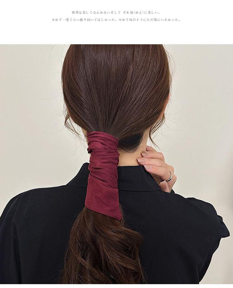 Textile Plain Hair Tie Product Image