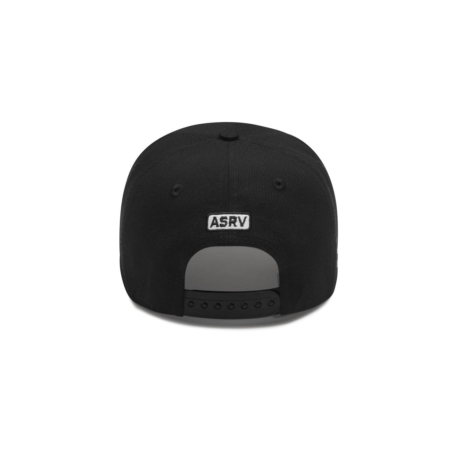 New Era 9Forty A-Frame Hat - Black/White Product Image