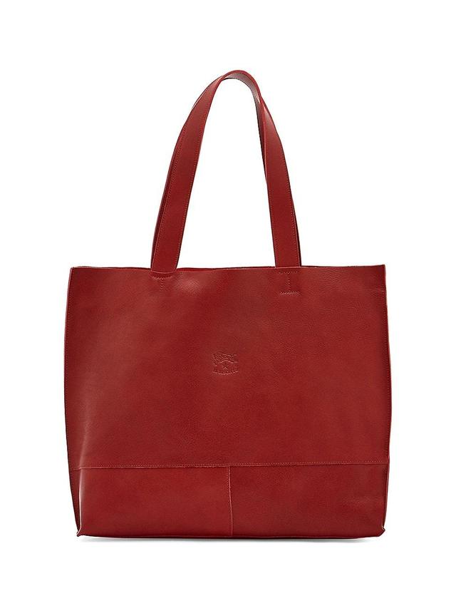 Womens Valentina Leather Tote Product Image