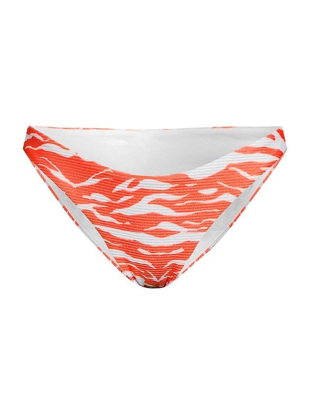 Womens Margot Wild Stripes Bikini Bottoms Product Image