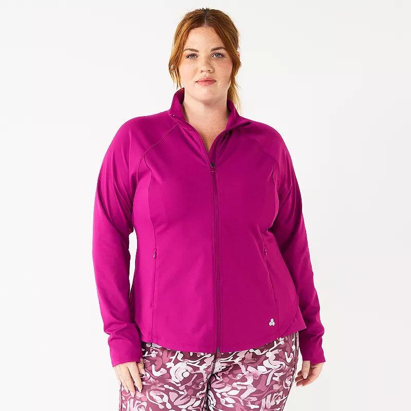 Plus Size Tek Gear Ultrastretch Performance Jacket, Womens Product Image