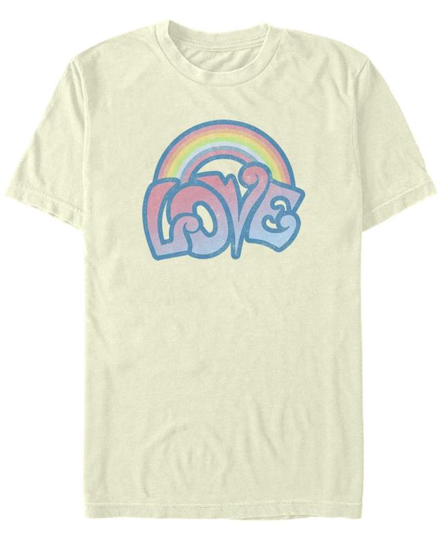 Fifth Sun Mens Love Rainbow Short Sleeve Crew T-shirt Product Image