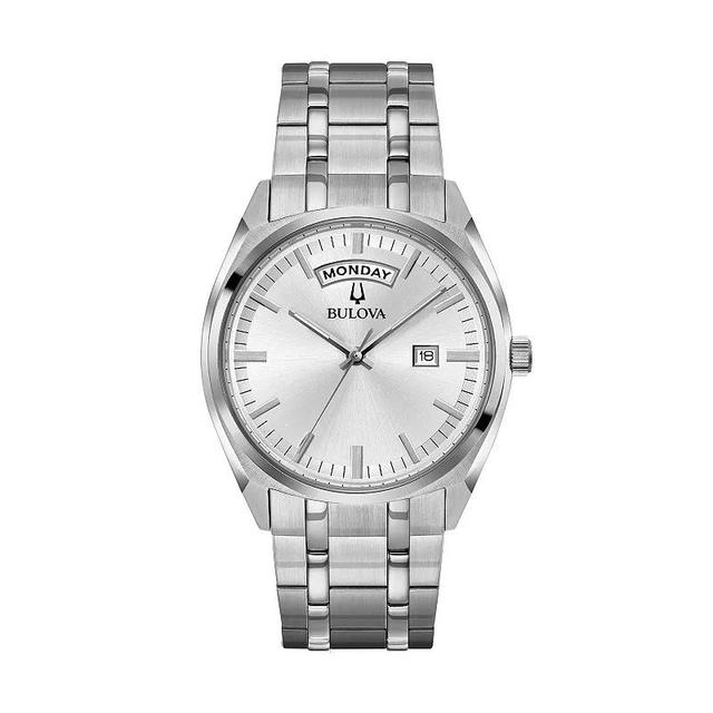 Bulova Mens Classic Stainless Steel Watch - 96C127 Silver Tone Product Image