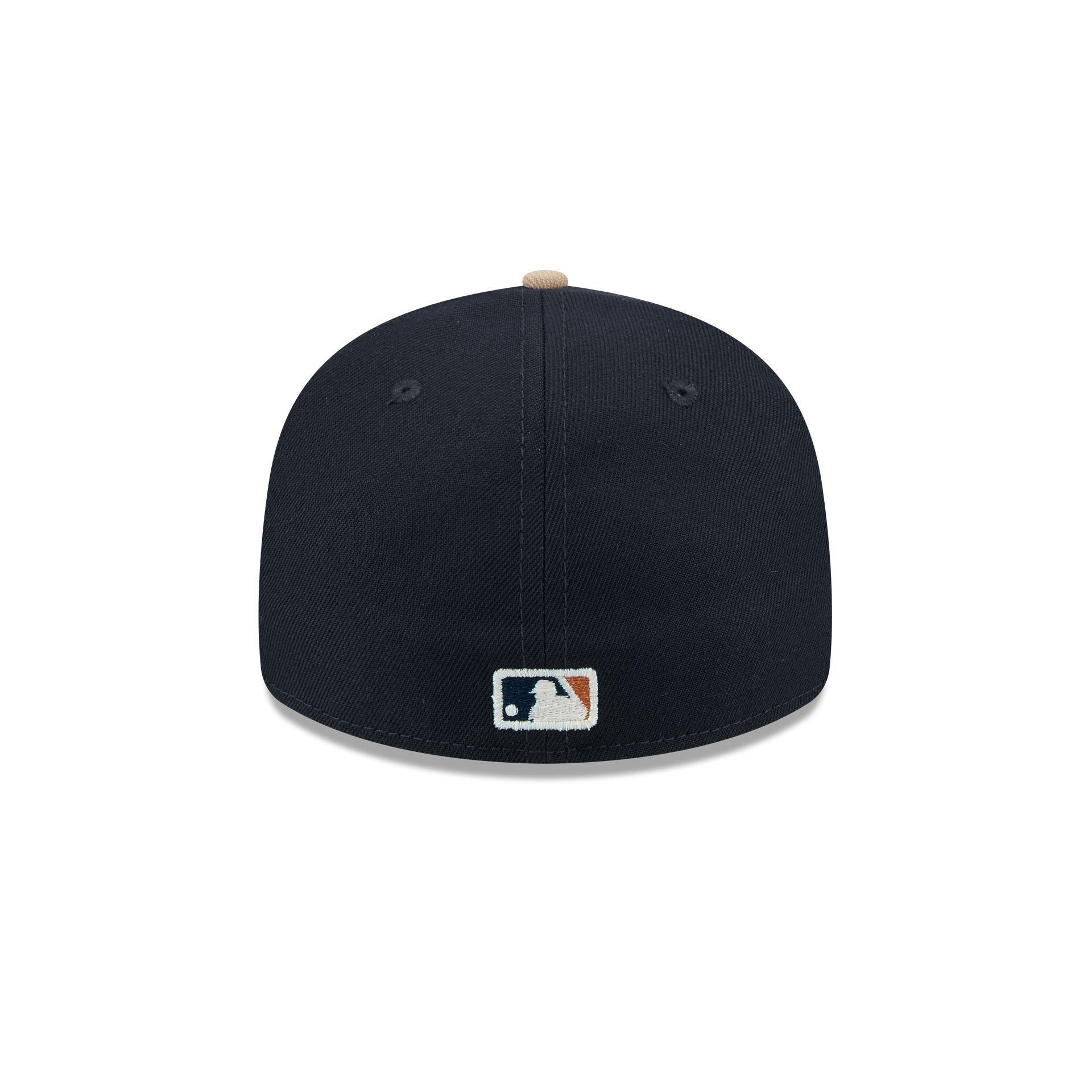 Texas Rangers Blue Ivory Low Profile 59FIFTY Fitted Hat Male Product Image