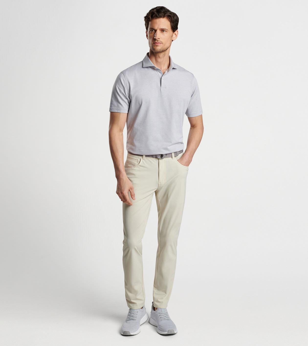 Albatross Cotton Blend Piqué Polo Product Image