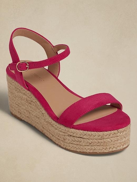 Platform Strappy Espadrille Product Image