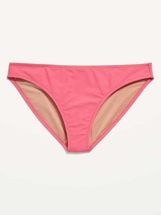 Mid-Rise Bikini Swim Bottoms Product Image