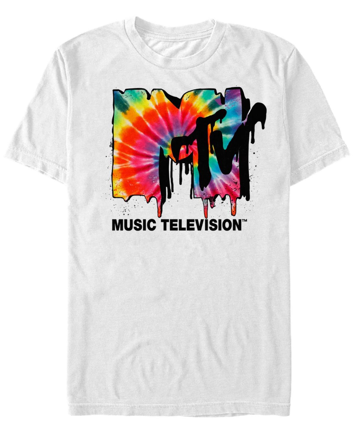 Mens MTV Drip Tie Dye Logo Tee Product Image