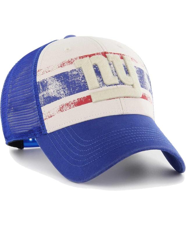 Mens 47 Cream New York Giants Breakout MVP Trucker Adjustable Hat Product Image