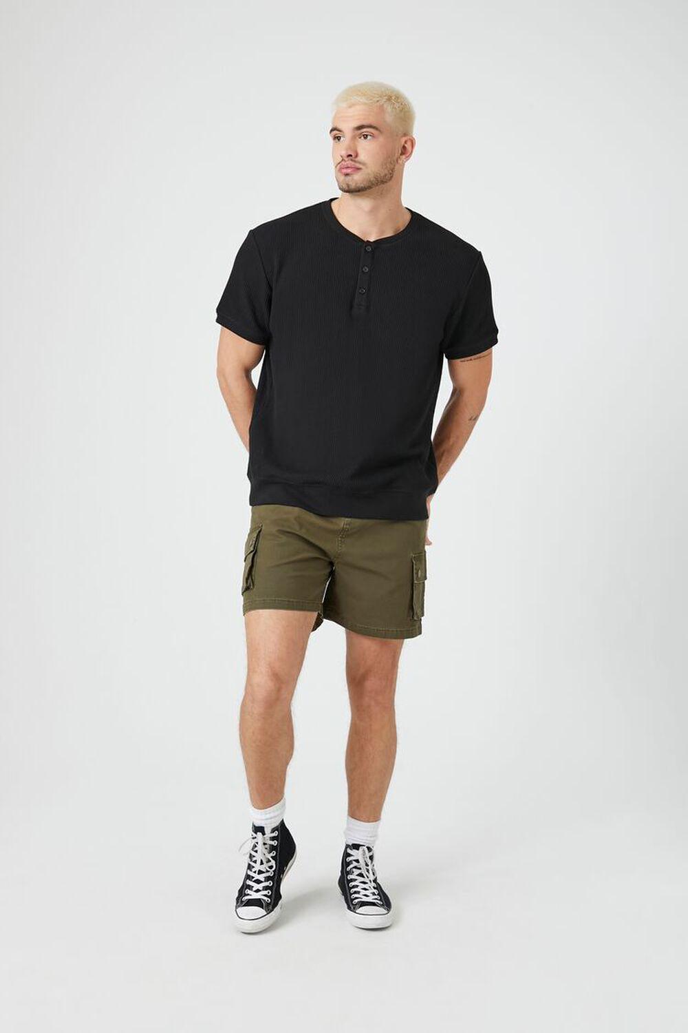 Drawstring Cargo Shorts | Forever 21 Product Image