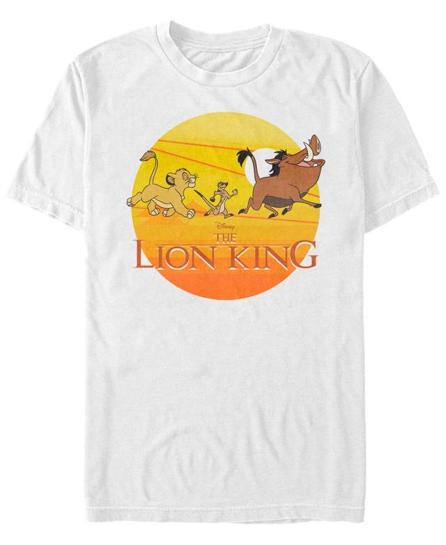 Mens Disneys The Lion King Sunset Trio Tee Product Image