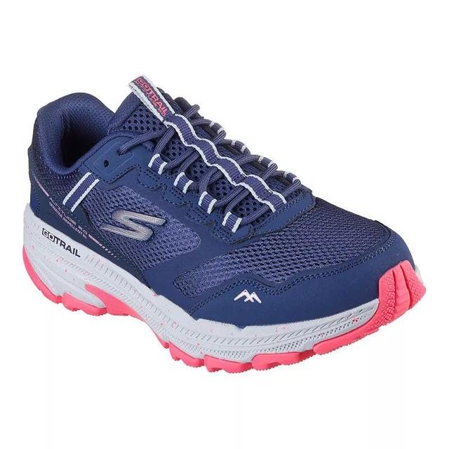 Skechers GO RUN Trail Altitude 2.0 Ravine Womens Athletic Shoes Blue Pink Product Image