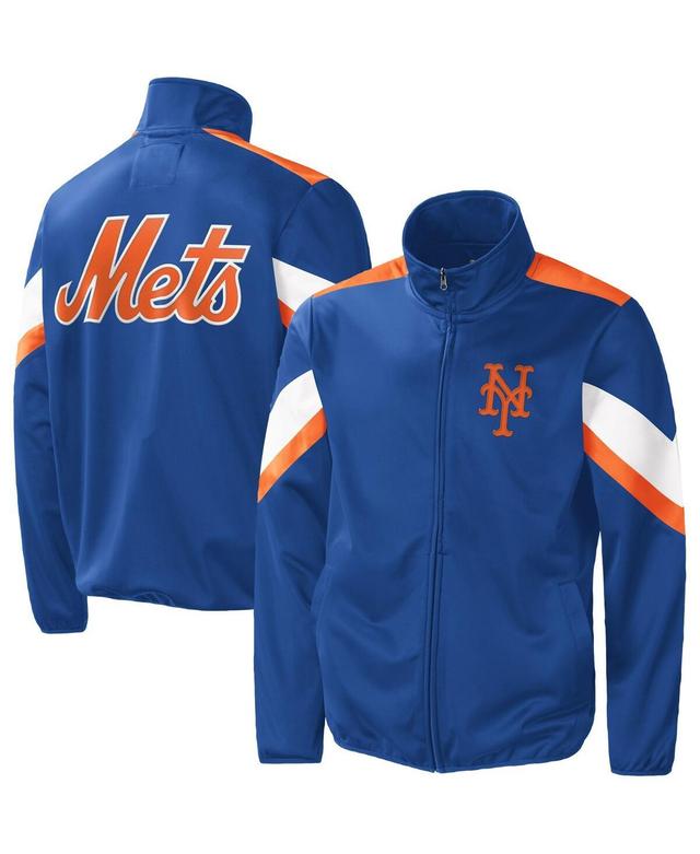 Mens G-III Sports by Carl Banks Royal New York Mets Earned Run Full-Zip Jacket Product Image