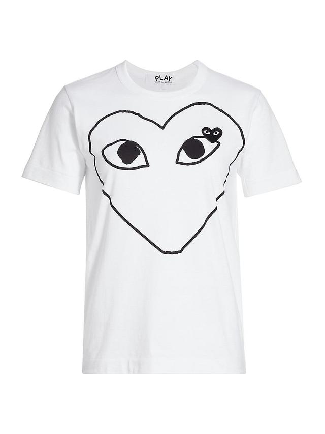 Womens Eye Heart Cotton T-Shirt Product Image