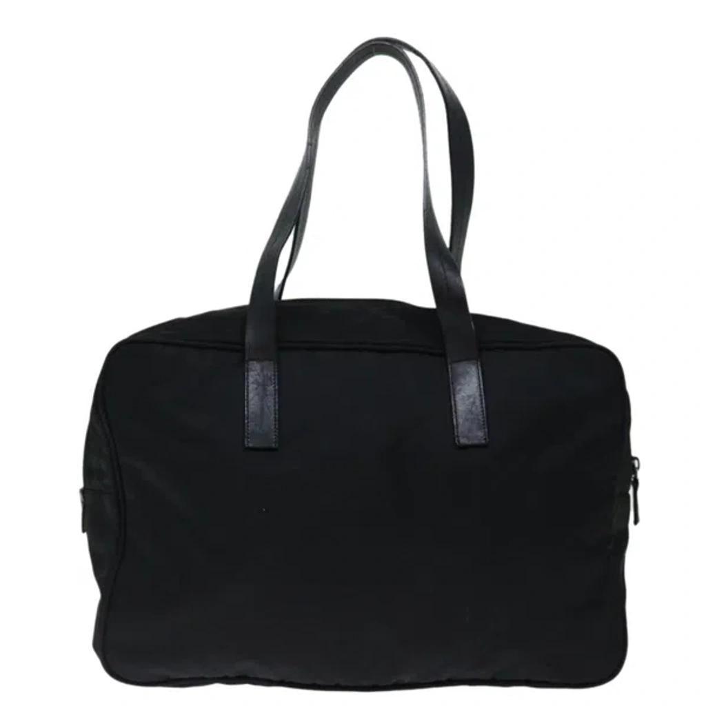 Tessuto Black Synthetic Tote Bag () Product Image