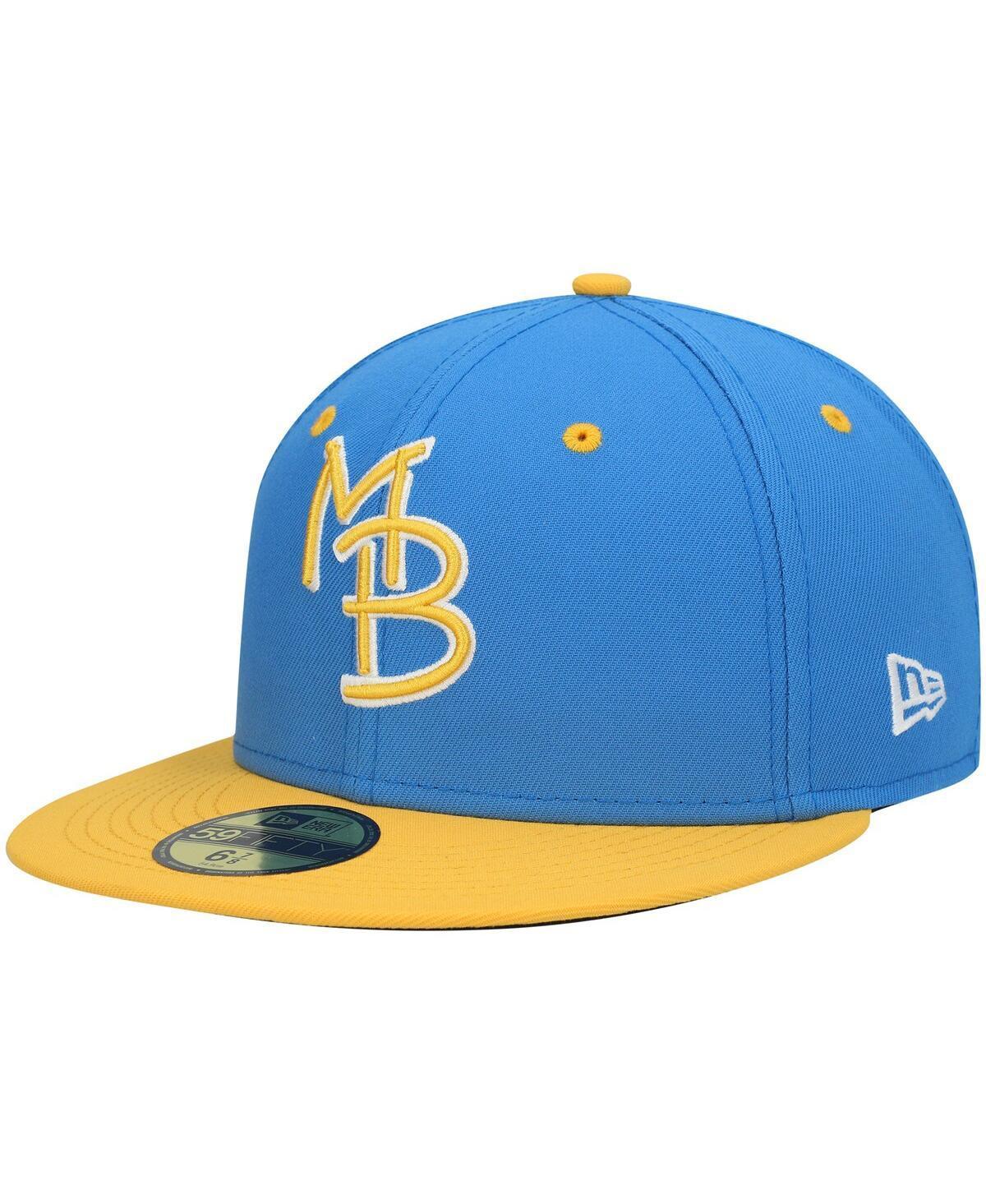 Mens New Era Royal Myrtle Beach Pelicans Authentic Collection Team Alternate 59Fifty Fitted Hat Product Image