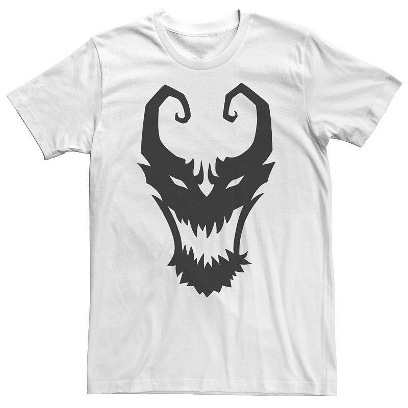 Big & Tall Marvel Venom Symbol Logo Comic Tee, Mens Product Image