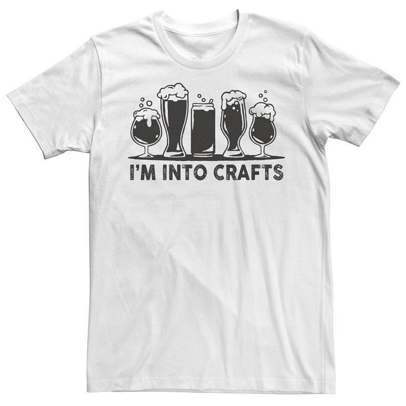 Mens Im Into Crafts Beer Tee Athletic Grey Product Image