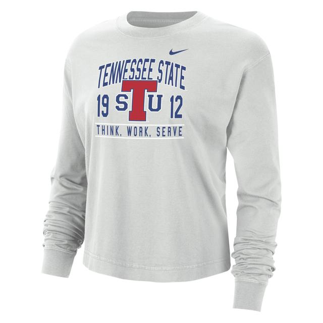 Tennessee State Nike Women's College Boxy Long-Sleeve T-Shirt Product Image