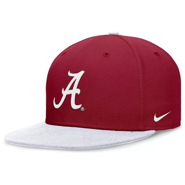 Mens Nike Crimson/White Alabama Crimson Tide Performance Fitted Hat Product Image