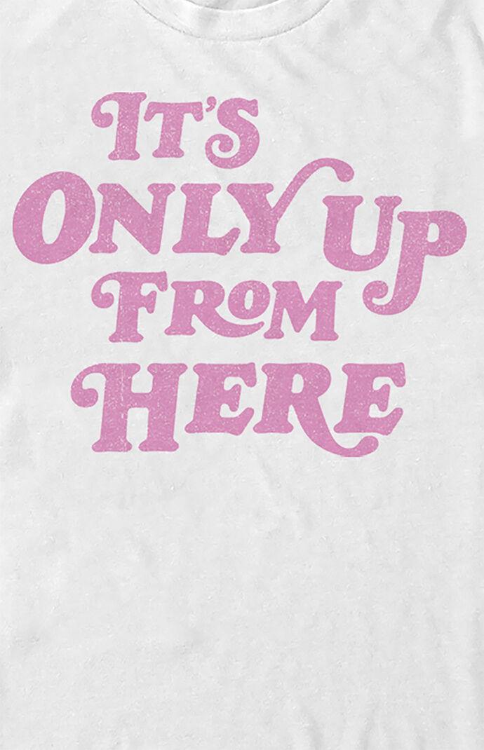 Women's It's Only Up From Here T-Shirt Product Image