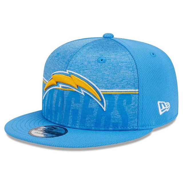 Mens New Era Powder Los Angeles Chargers 2023 NFL Training Camp 9FIFTY Snapback Hat Product Image