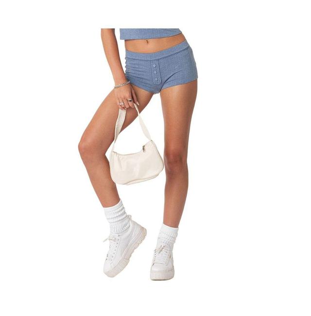 Womens Maelle Pointelle Micro Shorts Product Image