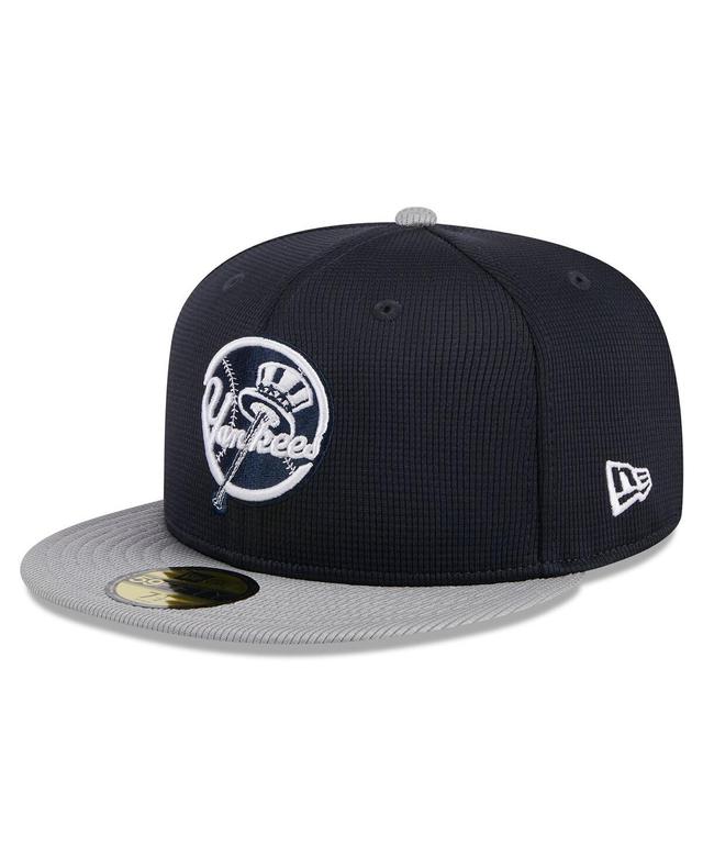 Mens New Era Navy New York Yankees 2024 Batting Practice 59FIFTY Fitted Hat Product Image