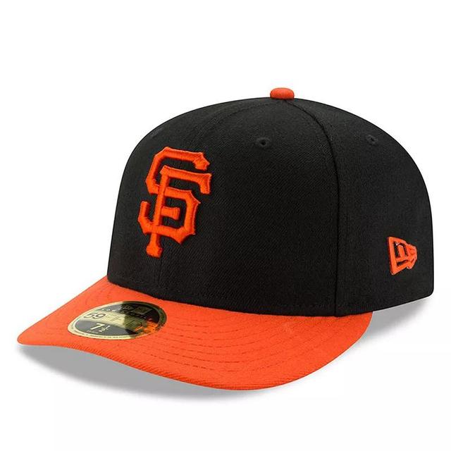 Mens New Era /Orange San Francisco Giants Alternate Authentic Collection On-Field Low Profile 59FIFTY Fitted Hat Product Image