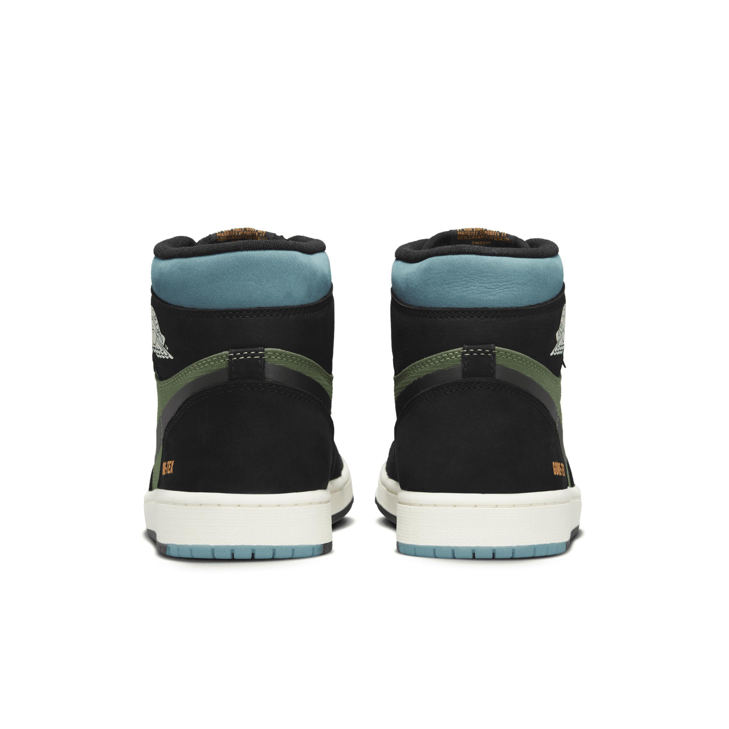 Jordan Mens AJ 1 Element - Shoes Black/Green/Blue Product Image